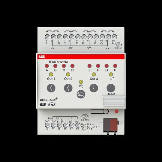 ABB Stotz S&J - Bussystem-Sensorüberwachung Sicherheitsterminal MT/S8.12.2M 8-fach REG