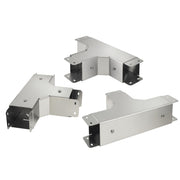 nVent Hoffman - Kabelrinne 90 Tee Front Cover Perf CTS44PTFCSS 4x4
