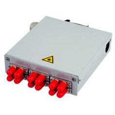 Telegärtner - Patchpanel LWL TS-Verteiler mit 6xSTD 100022882 Keramikhülse