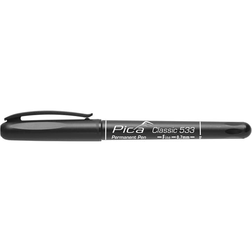 Pica-Marker - Markierungsstift Permanent Pen 533/46 F, 0,7mm, schwarz