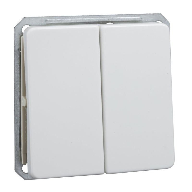 Elso - Installationsschalter Doppelwechselschalter rw 211664 mit Wippe
