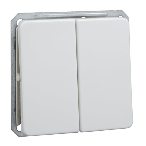 Elso - Installationsschalter Doppelwechselschalter rw 211664 mit Wippe