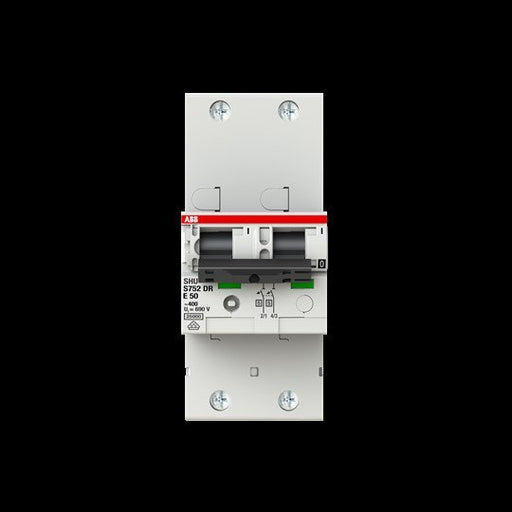 ABB Stotz S&J - Selektiver Hauptleitungsschutzschalter Haupleitungsschutzschalter S752DR-E50 50A E 25kA 2P