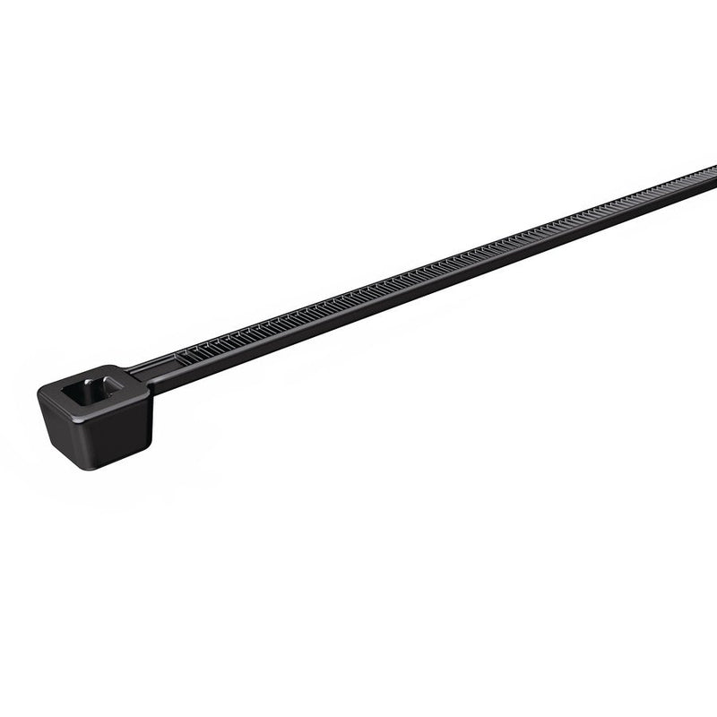 HellermannTyton - Kabelbinder T18L-W-BK-C1 2,5x200 schwarz − 100 Stück