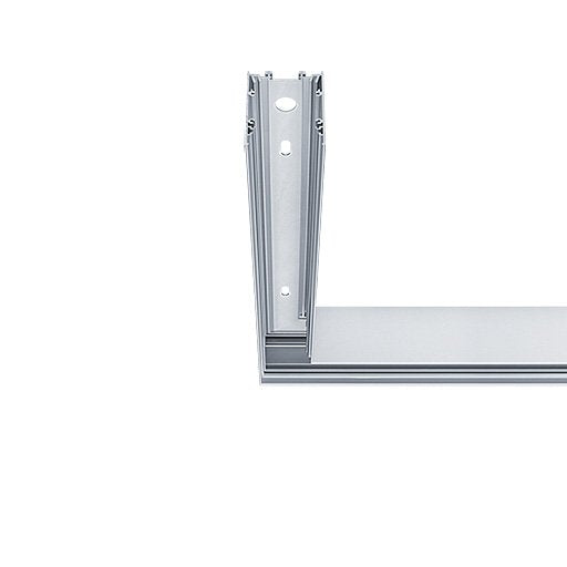 Zumtobel Group - Mechanisches Zubehör/Ersatzteile für Leuchten Betoneinbau-EckKanal SLN2-C CL #22172298 silber