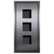 TCS Tür Control - Montageelement für Türstation Inputzmontageset ZAU2063-0030 3 AMI-Modul, 1-spal