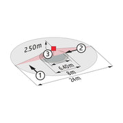BEG Brück Electronic - Bussystem-Bewegungsmelder Präsenzmelder PD4-M-HCL2-AP
