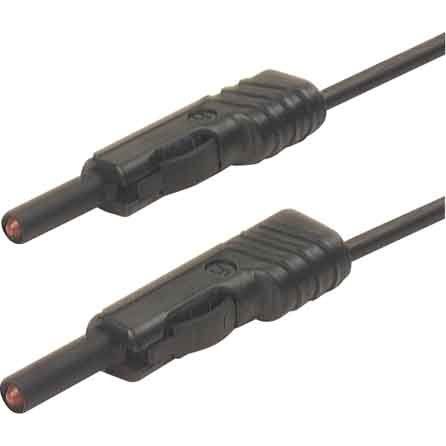 SKS Kontakttechnik - Zubehör/Ersatzteile für Prüf- und Messgeräte (Elektro) Meßleitung MLB 50/1 V sw − 25 Stück