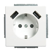 Busch-Jaeger - Steckdose SCHUKO-2x USB Steckdose 20 EUCB2USB-884