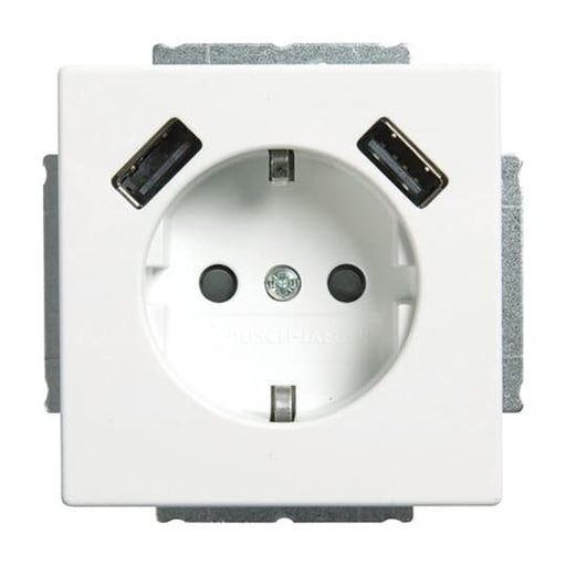 Busch-Jaeger - Steckdose SCHUKO-2x USB Steckdose 20 EUCB2USB-884