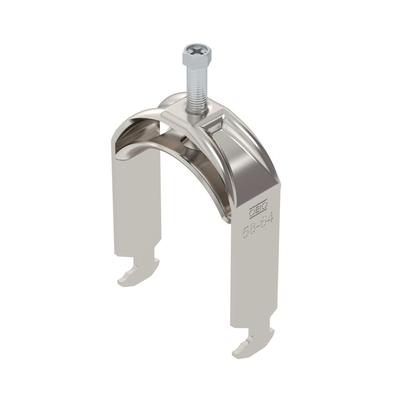 OBO Bettermann - Bügelschelle BS-H1-M-64 A2 58-64mm − 15 Stück