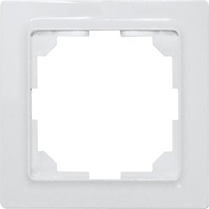 Eltako - Abdeckrahmen Universalrahmen 1-fach R1UE55-wg 55x55mm rws/glänz