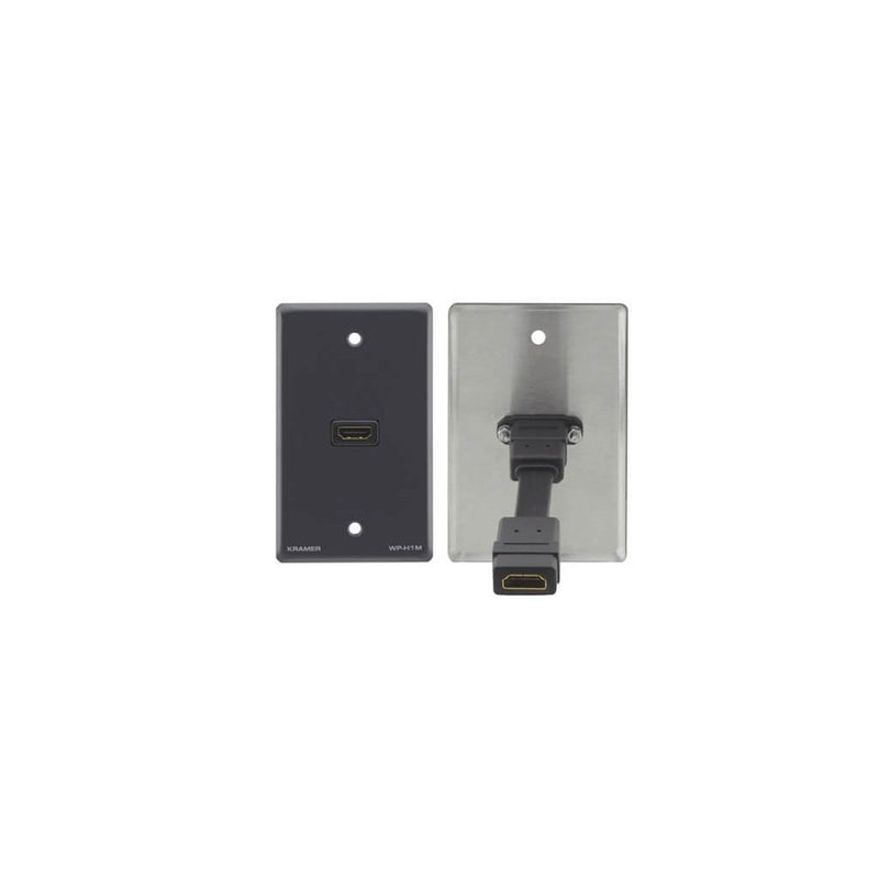Kramer - Kommunikationstechnik-Adapter Wand-Anschlussfeld WP-H1M(WP-HDMI1M)099 f.HDMI (passiv)