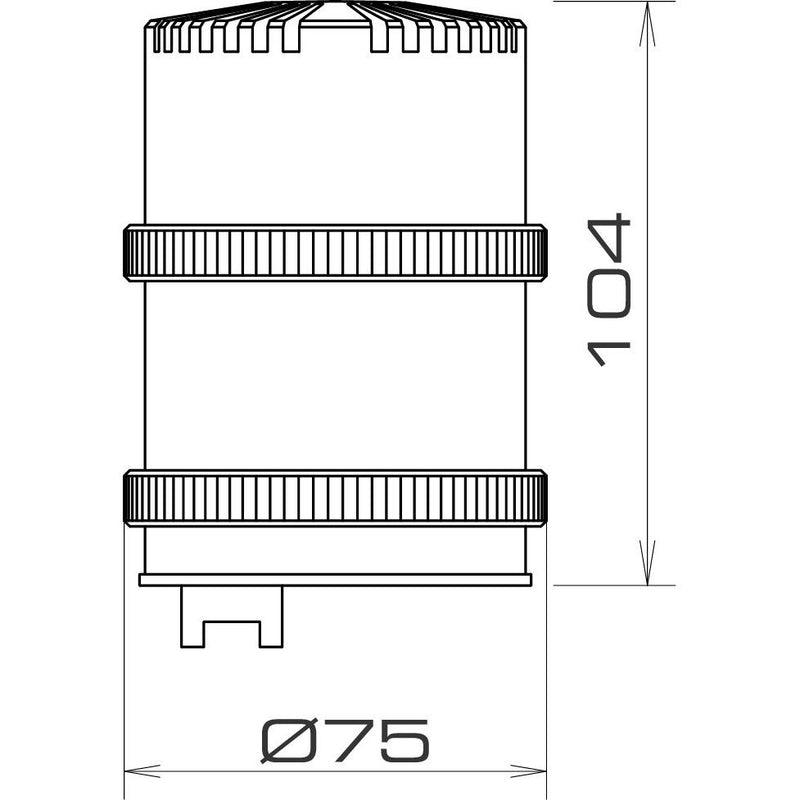 Grothe - Signalsäulenelement, akustisch Schallgeber TSG 8782 240V