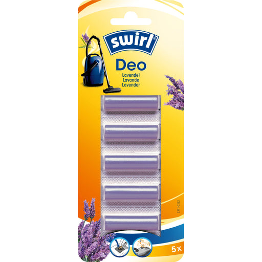 Swirl - Zubehör/Ersatzteile für Bodenpflege Staubsauger-Deo-Sticks Lavendel (VE5) − 16 Packung