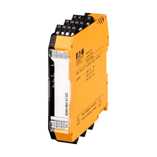Eaton - Gerät zur Überwachung von sicherheitsgerichteten Stromkreisen Sicherheitsrelais ESR5-NO-31-UC 24V-230 VDC/AC