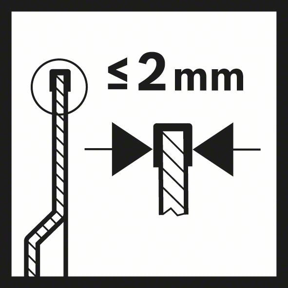 Bosch - Blatt für Oszillierer Tauchsägebl Starlock 2609256C48 AIZ 32 RT5, B: 32mm