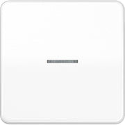 Jung - Abdeckung/Bedienelement für Installationsschalterprogramme Wippe Lichtleiter aws CD 590 KO5 WW für Taster
