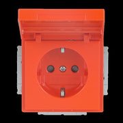 Busch-Jaeger - Steckdose SCHUKO Steckdosen-Einsatz 20 EUKNB-14-82 orange RAL2004