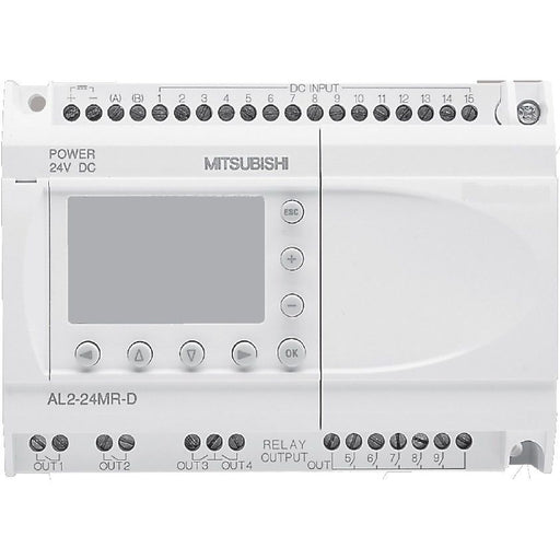 Mitsubishi Electric - SPS-Grundgerät Alpha XL-Grundgerät AL2-24MR-D #215075 24VDC 15E/9A