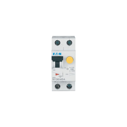 Eaton - Kombination FI-Schalter/Leitungsschutzschalter FI/LS-Kombischalter PXK-C40/1N/03-A C 40A 1p+N, 300mA