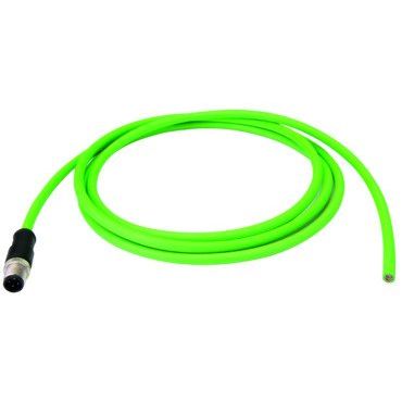 Telegärtner - Konfektionierte Leitung für steckbare Gebäudeinstallation STX M12x1 VL 100017429 D-kod. Cat.5