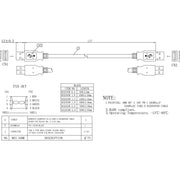 EFB-Elektronik - PC-Kabel USB2.0 Anschlusskabel K5253SW.1 1,0m sw A-A St/St