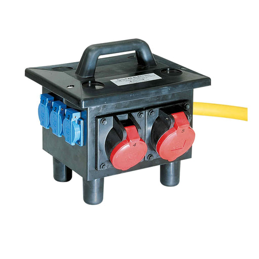 Gifas Electric - CEE-Steckdosen-Kombination (IEC 60309) Vollgummi-Verteiler 673-102C40.00332
