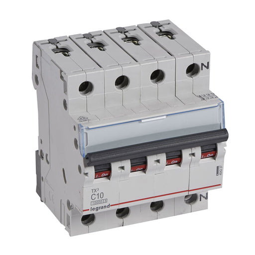 Legrand - Leitungsschutzschalter Legrand 404237 C10A 3-polig+N 10kA