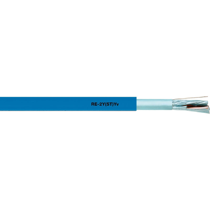 Lapp Kabel&Leitung - Daten- und Kommunikationskabel UNITRONIC RE-2Y(ST)YV PIMF 0032442/500 12X2X0,5 BU − 500 Meter