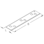 PohlCon (Puk) - Verbinder für Kabeltragsystem Verbindungsblech VB 40S