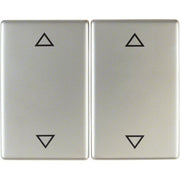 Berker - Abdeckung/Bedienelement für Installationsschalterprogramme Wippe eds 14357204 m.Symbol Pfeil