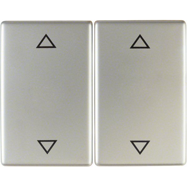 Berker - Abdeckung/Bedienelement für Installationsschalterprogramme Wippe eds 14357204 m.Symbol Pfeil