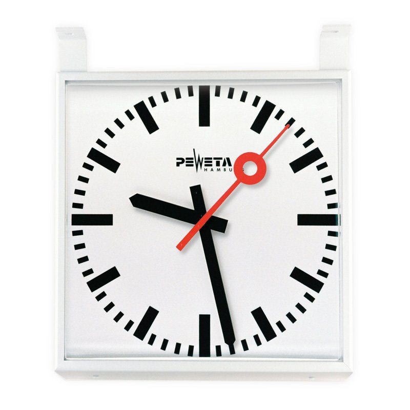 Peweta - Uhr Außenuhr quadrat. 74.762.623 642x642mm