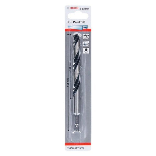 Bosch - Bohrer HSS PointTeQ 2608577539 Sechskantbohrer 12,0