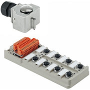Weidmüller - Passiver Sensor-/Aktor-Verteiler (ohne Leitung) Sensor Aktor Verteiler SAI SAI-8-MHD-5P M12