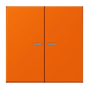 Jung - Abdeckung/Bedienelement für Installationsschalterprogramme Wippe mit Lichtleiter LC 102 KO5 224 orange