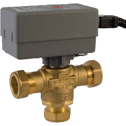 Bosch Thermotechnik - Dreiwegeregelventil Warmwasser-Umschaltventil WWV28-1 28mm, Kvs=6,5