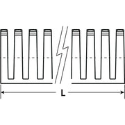 HellermannTyton - Verdrahtungskanal Kabelbündelhalter Heladuct Flex 20 SK schraubbar