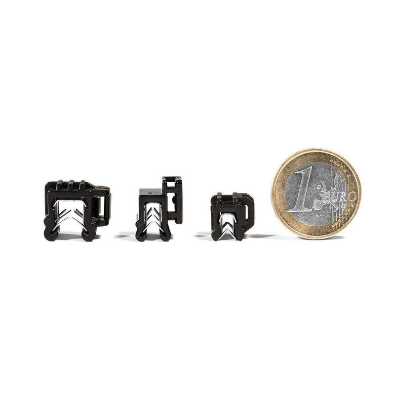 HellermannTyton - Kabelbinder Befestigungsbinder T50REC5B 4,6x202 schwarz − 500 Stück