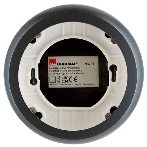 BEG Brück Electronic - Zubehör/Ersatzteile für Bewegungsmelder Montageset 93721 anthrazit