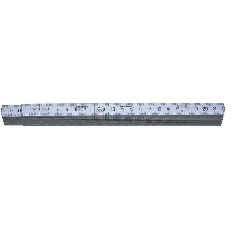 Hultafors - Gliedermaßstab Holzgliedermassstab A59-2-10 -mm- 2m − 5 Stück