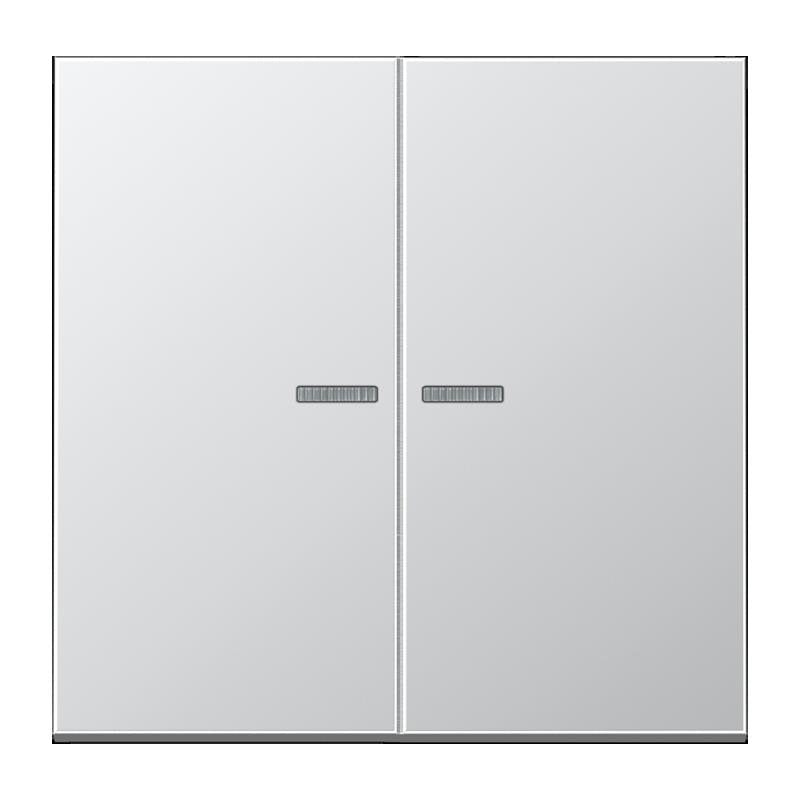 Jung - Bedienelement intelligent Taster 2fach BT AL 17102 JUNG HOME