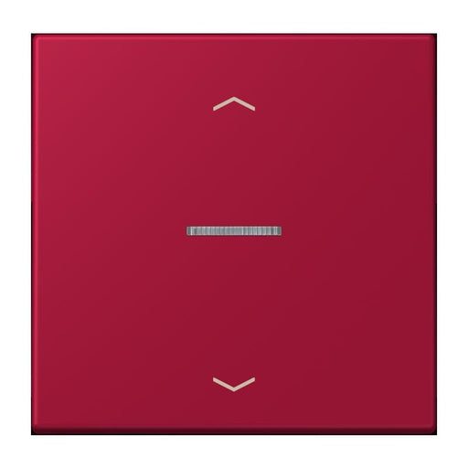Jung - Abdeckung/Bedienelement für Installationsschalterprogramme Wippe mit Lichtleiter LC 101 KO5P 229 rouge carmin