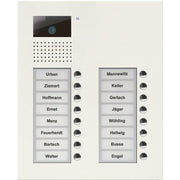 TCS Tür Control - Türstation für Türkommunikation Video color Außenstation V AVU15160-0019 PUK 16 Tasten 2-spal