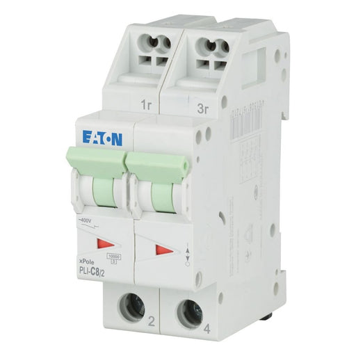 Eaton - Leitungsschutzschalter PLI-C8/2 C 8A, 2p Steckkl