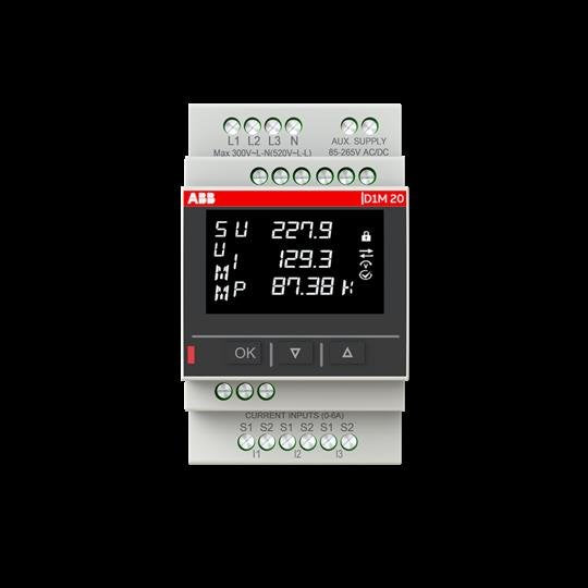 ABB Stotz S&J - Multimeter Multimessgerät D1M 20 MODBUS RTU, Klasse 0,5