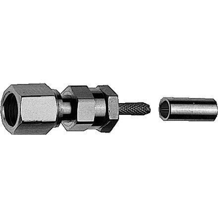 Telegärtner - Koax-Steckverbinder SMC-Kabelbuchse cr AU 100024907 K 02252 d − 5 Stück