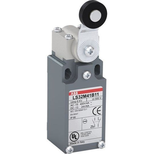 ABB Stotz S&J - Einzelpositionsschalter Standard-Positionsschalter LS32M41B11 Metall-Gehäuse IP66
