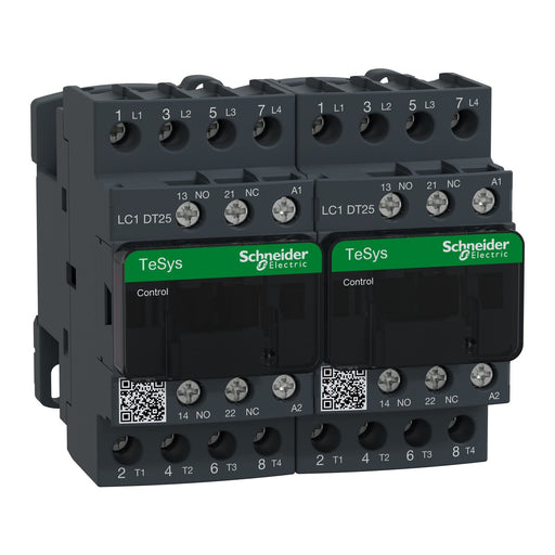 Schneider Electric - Schützkombination Wendeschütz LC2DT25P7 25A 230V50/60HZ